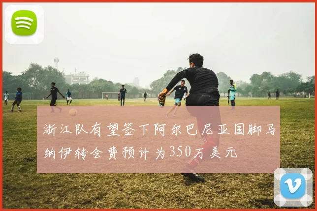 浙江队有望签下阿尔巴尼亚国脚马纳伊转会费预计为350万美元